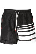 KARL LAGERFELD BEACHWEAR SWIMSUIT BLACK MEN'S BOTTOM