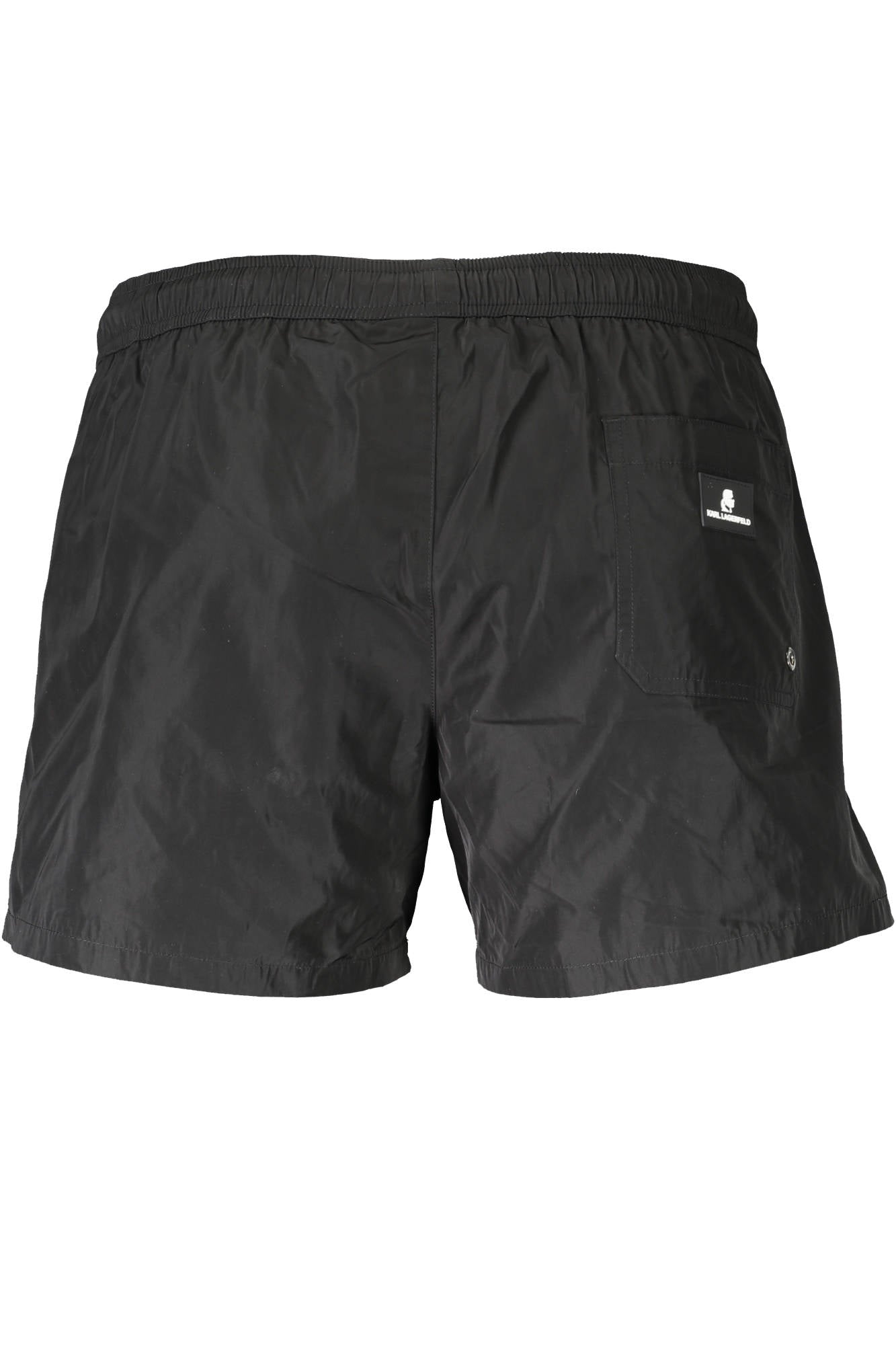 KARL LAGERFELD BEACHWEAR SWIMSUIT PARTS UNDER MAN BLACK