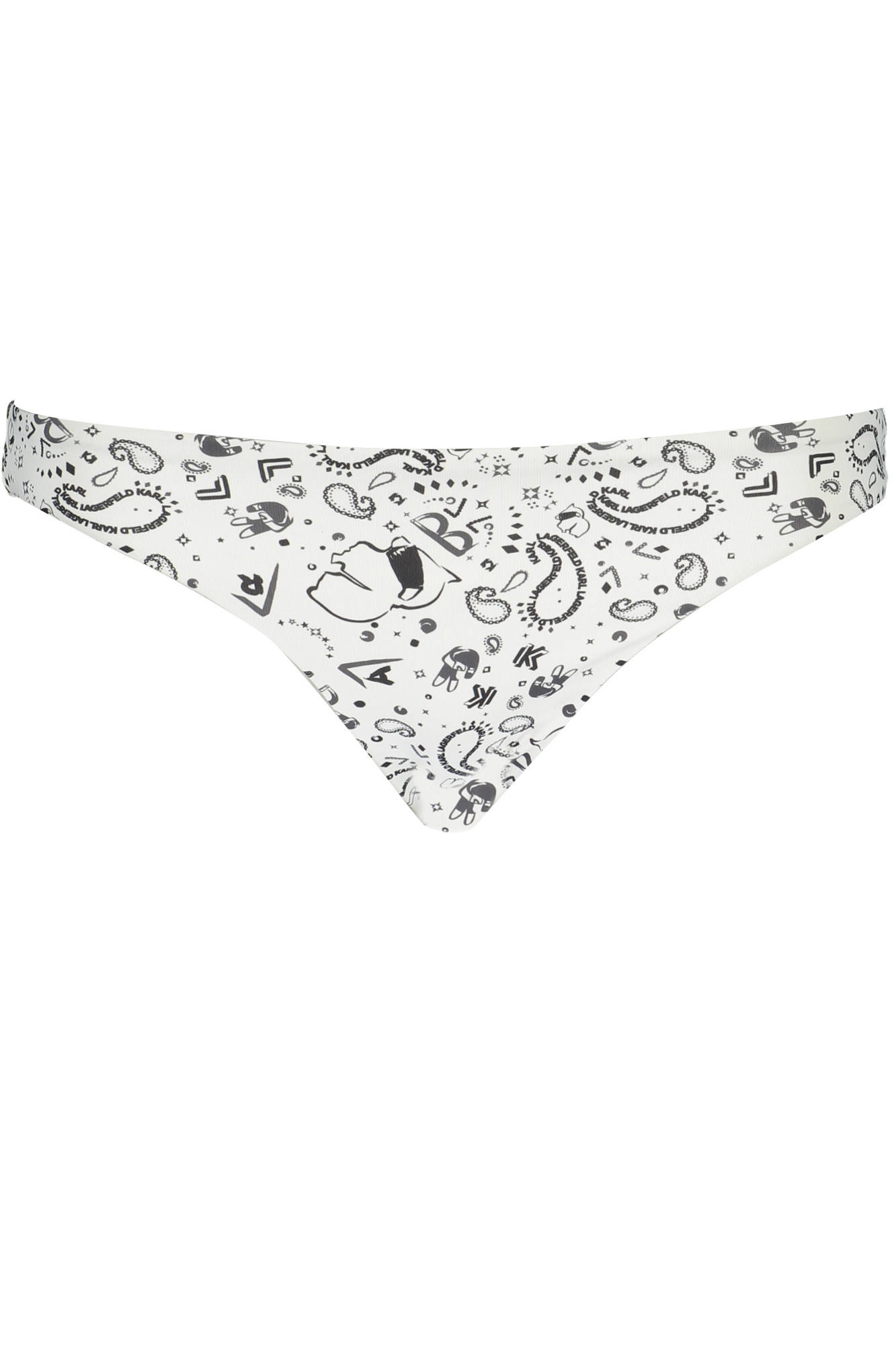 KARL LAGERFELD SWIMSUIT PART UNDER WHITE WOMAN