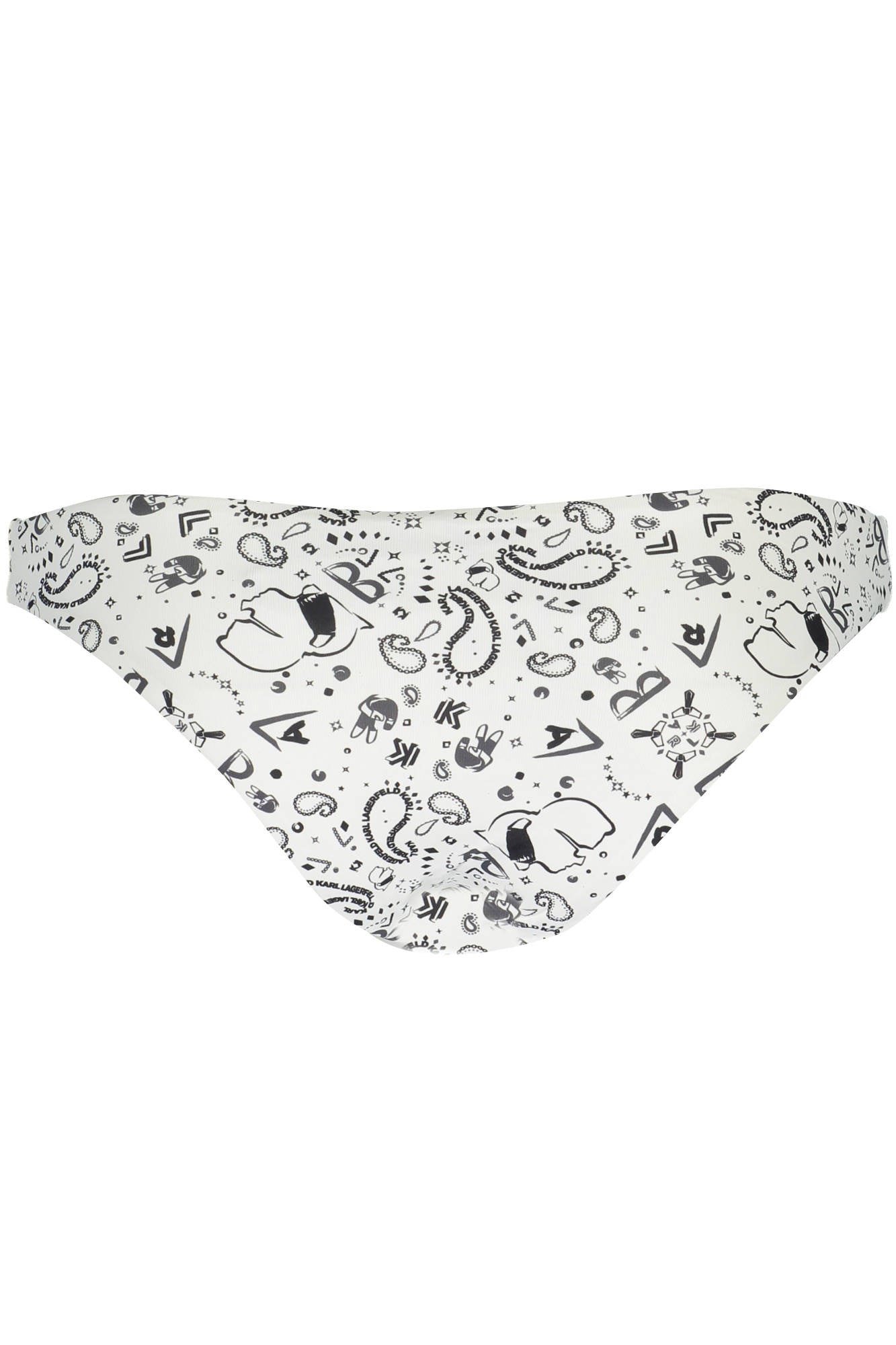 KARL LAGERFELD SWIMSUIT PART UNDER WHITE WOMAN