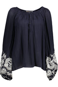 KOCCA LONG SLEEVE SHIRT BLUE WOMAN