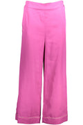 KOCCA WOMEN'S PINK TROUSERS