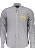 LA MARTINA LONG SLEEVE SHIRT MEN BLUE
