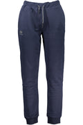 LA MARTINA BLUE MEN'S TROUSERS