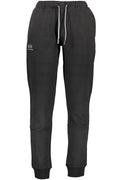 LA MARTINA BLACK MEN'S TROUSERS