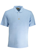 LA MARTINA MEN'S BLUE SHORT SLEEVED POLO SHIRT