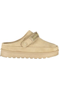 LAURA BIAGIOTTI WOMEN'S WINTER CLOG FOOTWEAR, BEIGE