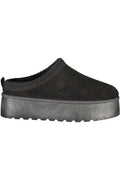 LAURA BIAGIOTTI WOMEN'S BLACK WINTER CLOG FOOTWEAR