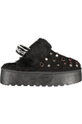 LAURA BIAGIOTTI WOMEN'S BLACK WINTER CLOG FOOTWEAR