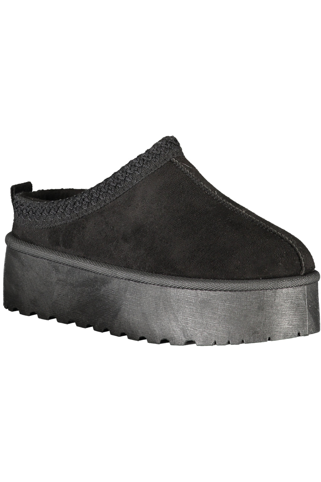 LAURA BIAGIOTTI WOMEN'S BLACK WINTER CLOG FOOTWEAR