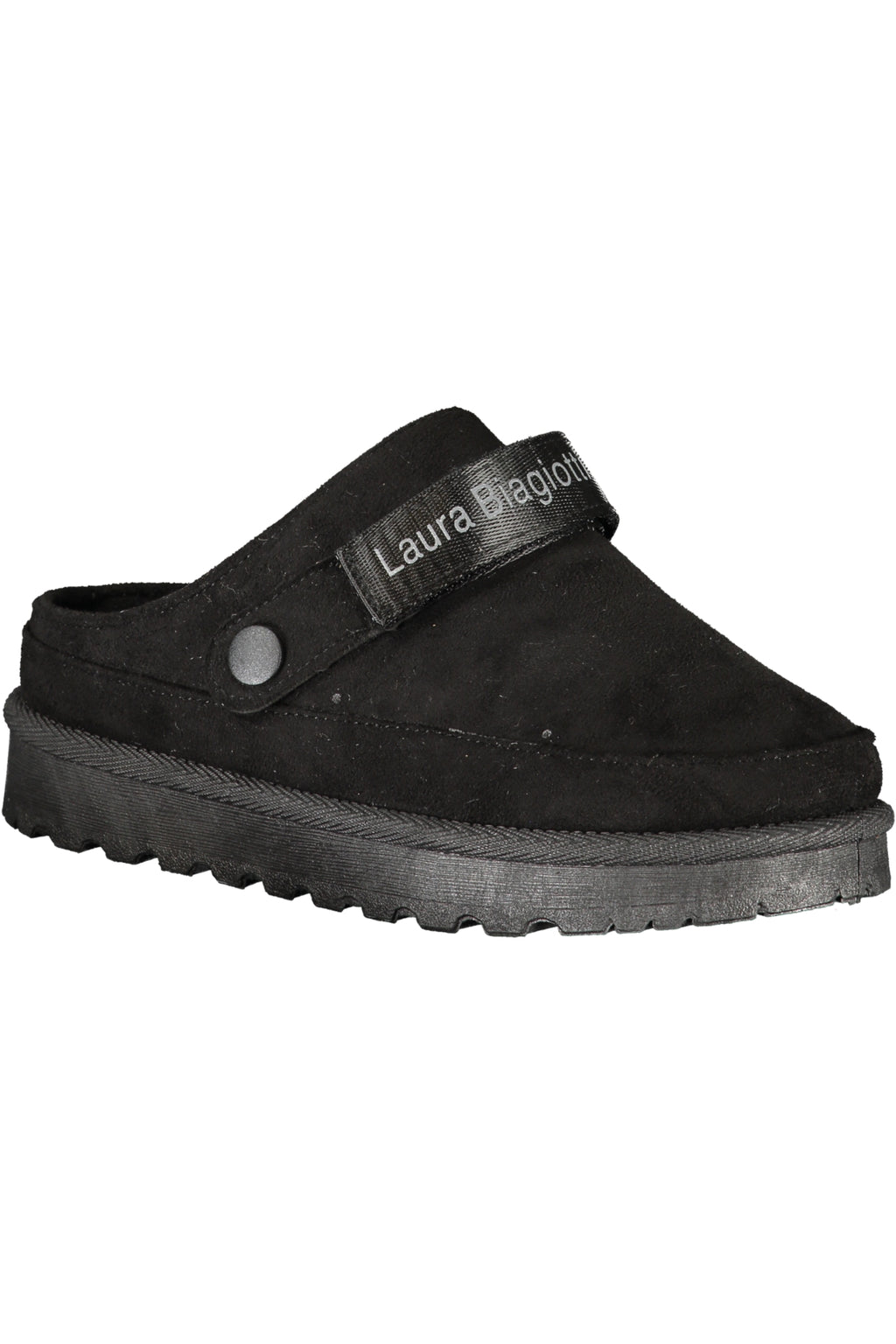 LAURA BIAGIOTTI WOMEN'S BLACK WINTER CLOG FOOTWEAR