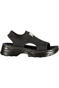 LAURA BIAGIOTTI WOMEN'S BLACK SANDALS