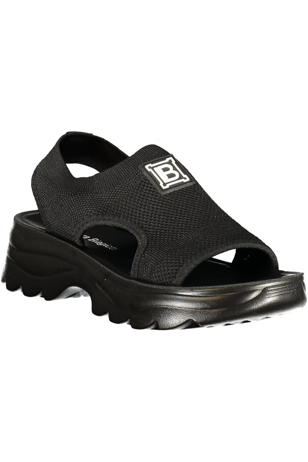 LAURA BIAGIOTTI WOMEN'S BLACK SANDALS