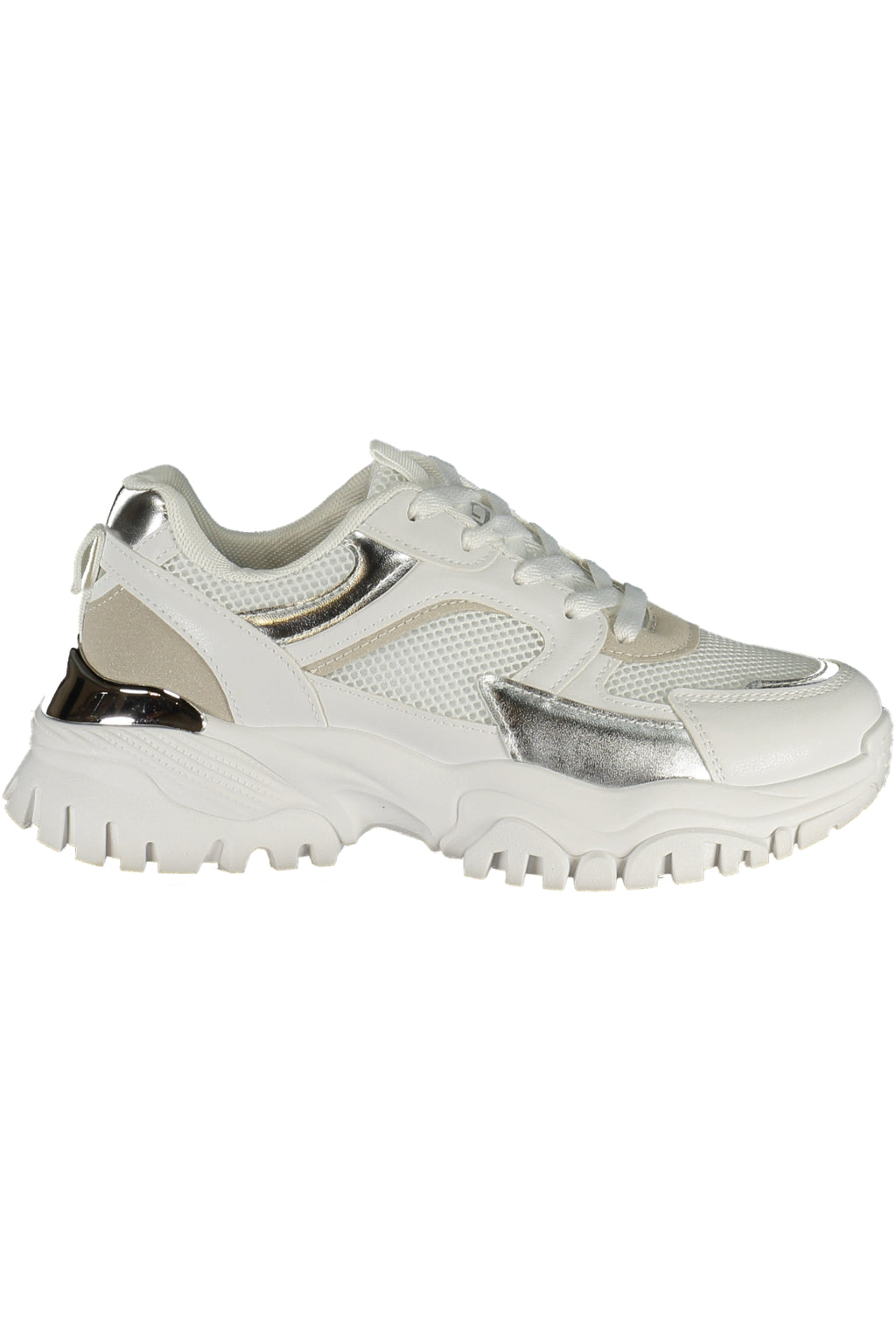 LAURA BIAGIOTTI WOMEN'S WHITE SPORTS SHOES