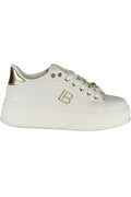 LAURA BIAGIOTTI WOMEN'S WHITE SPORTS SHOES
