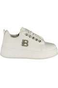 LAURA BIAGIOTTI WOMEN'S WHITE SPORTS SHOES