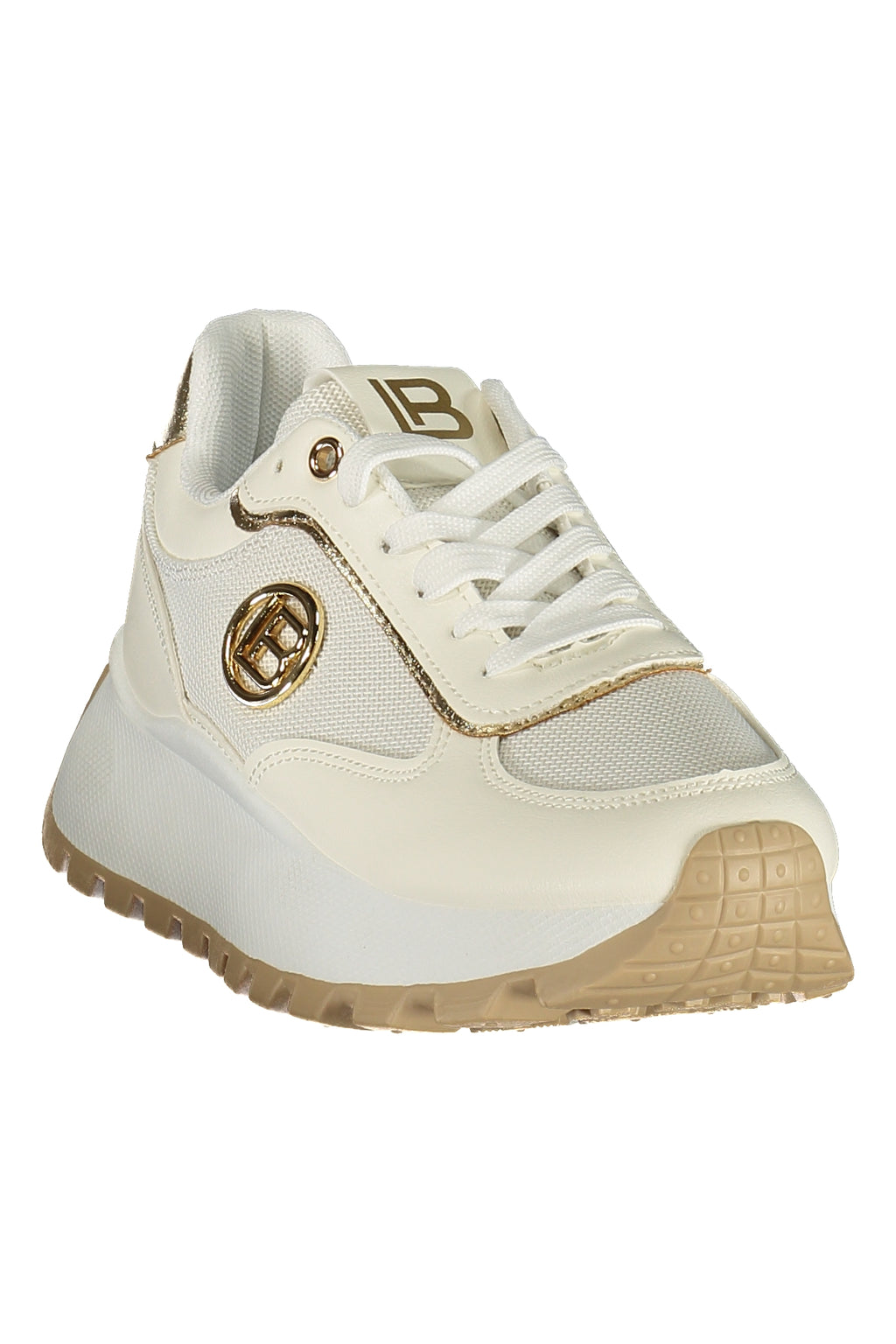LAURA BIAGIOTTI WOMEN'S WHITE SPORTS SHOES