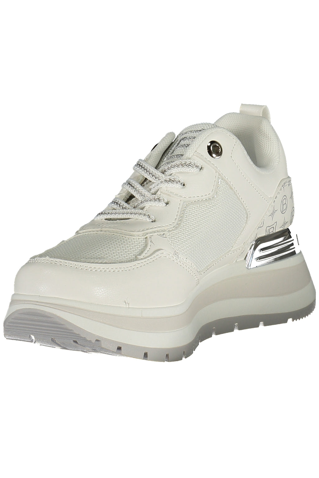 LAURA BIAGIOTTI WOMEN'S WHITE SPORTS SHOES