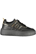 LAURA BIAGIOTTI WOMEN'S BLACK SPORTS SHOES