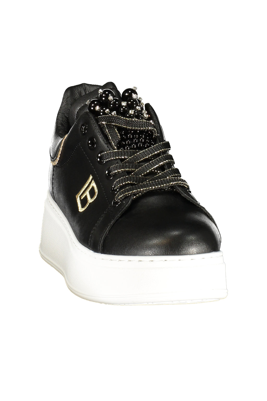 LAURA BIAGIOTTI WOMEN'S BLACK SPORTS SHOES
