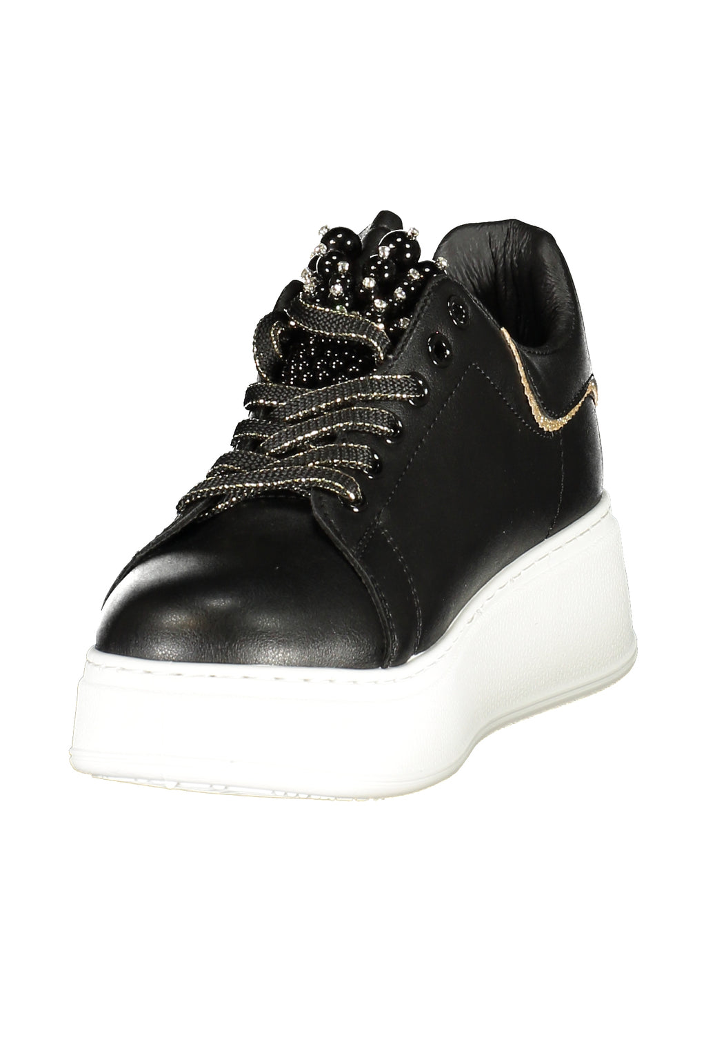 LAURA BIAGIOTTI WOMEN'S BLACK SPORTS SHOES