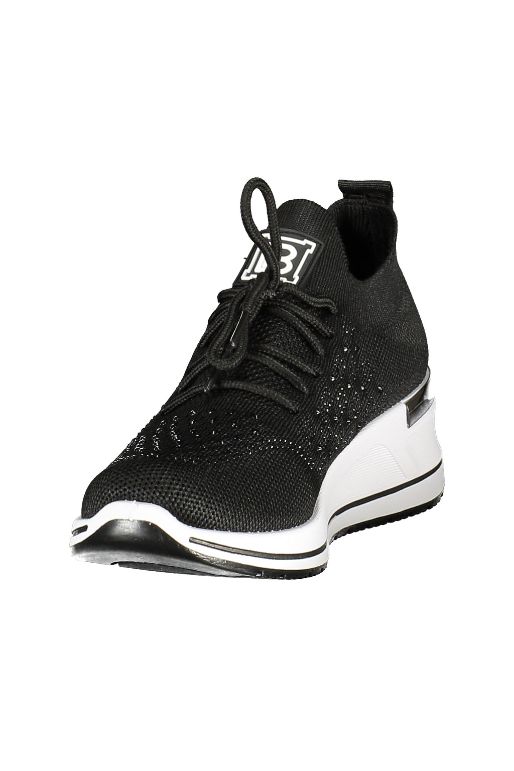 LAURA BIAGIOTTI WOMEN'S BLACK SPORTS SHOES
