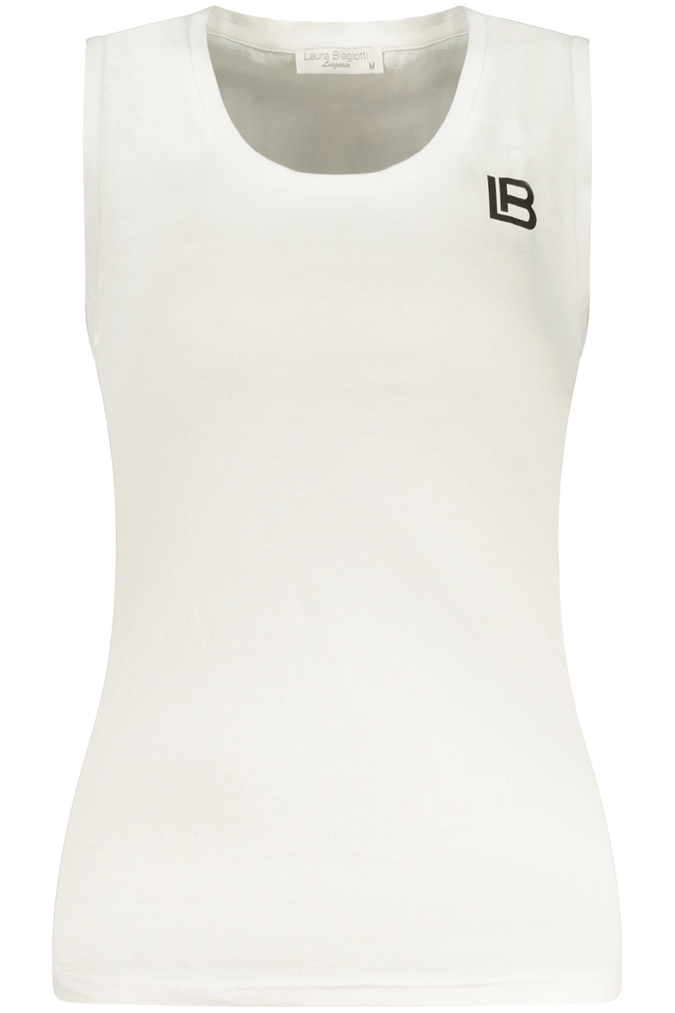 LAURA BIAGIOTTI WOMEN'S WHITE EXTERIOR TANK TOP
