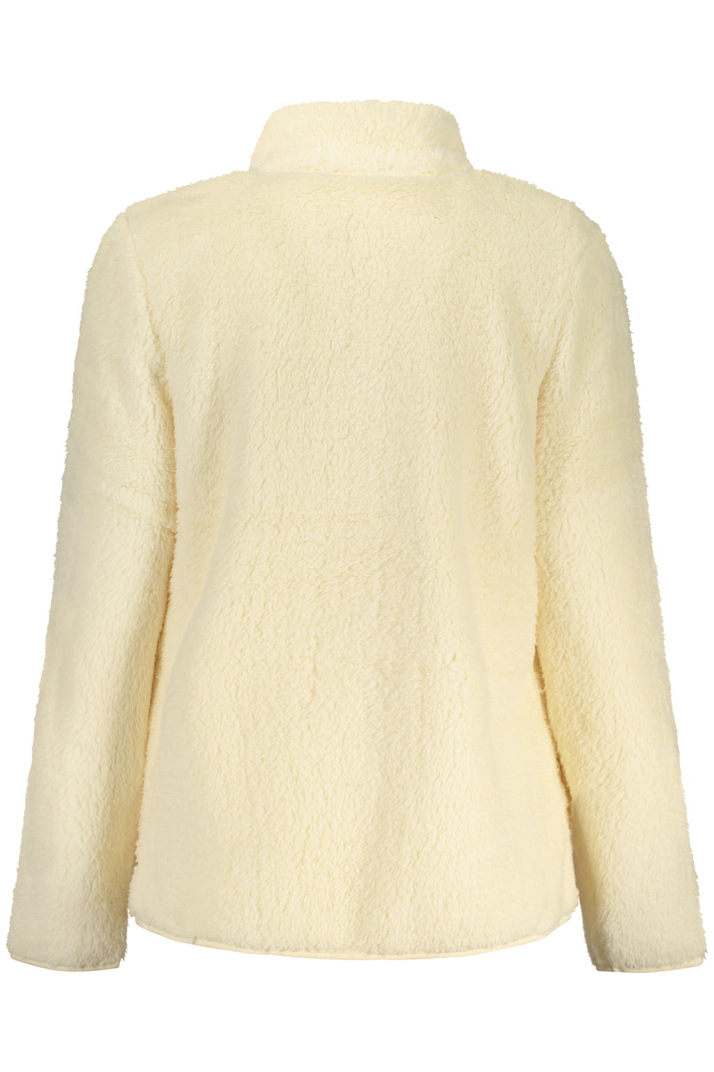 LAURA BIAGIOTTI WOMEN'S BEIGE ZIP-UP SWEATSHIRT