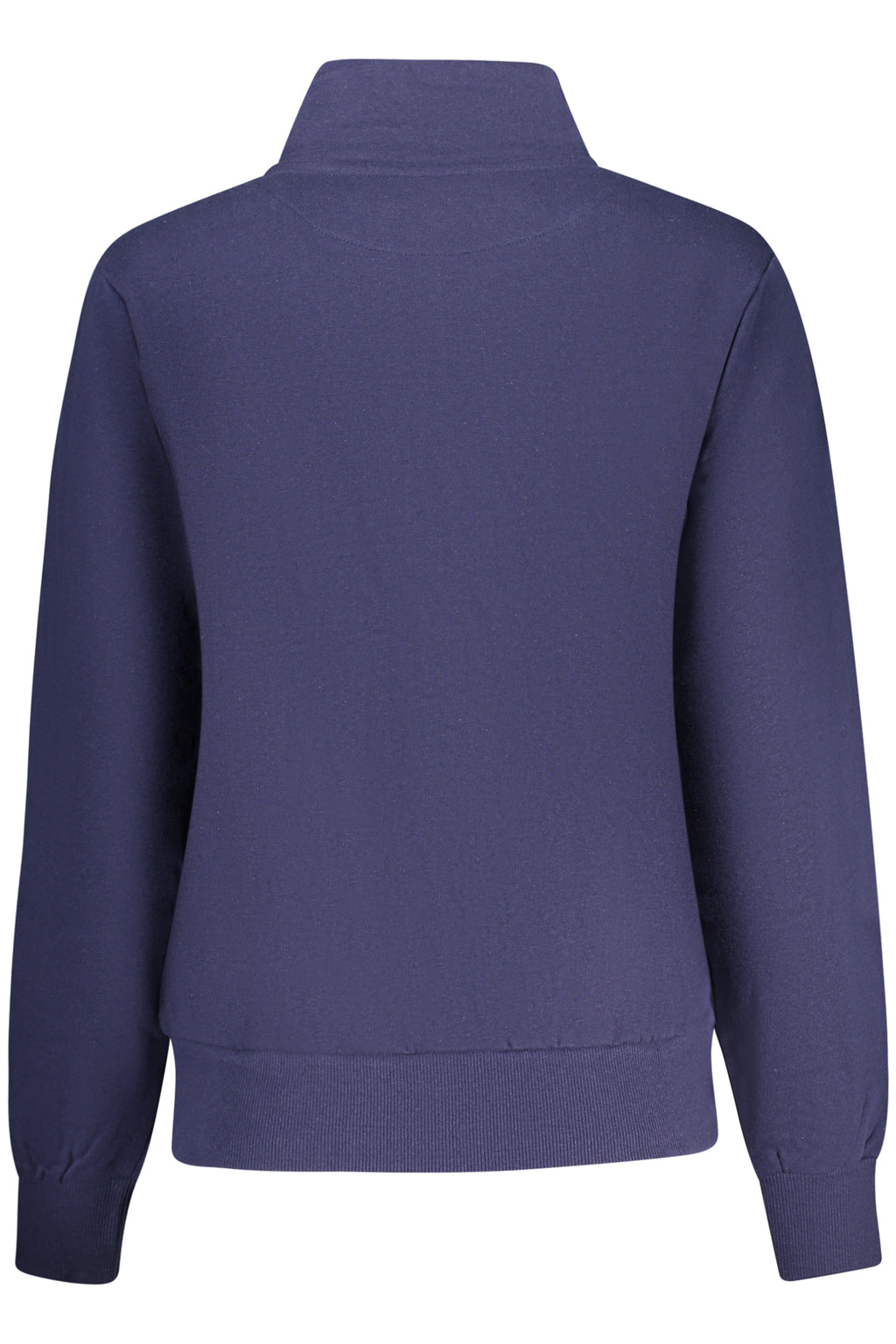 LAURA BIAGIOTTI WOMEN'S BLUE ZIP-UP SWEATSHIRT