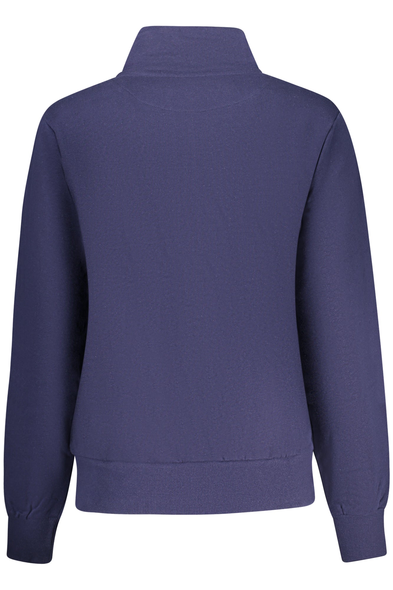 LAURA BIAGIOTTI WOMEN'S BLUE ZIP-UP SWEATSHIRT