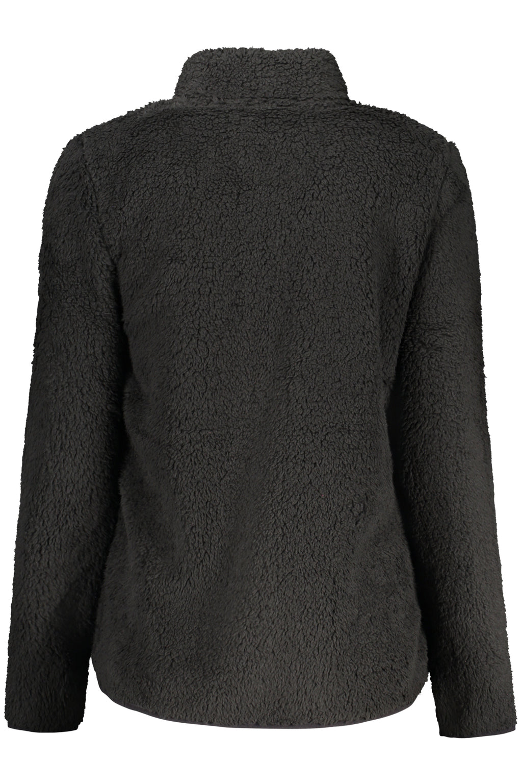 LAURA BIAGIOTTI WOMEN'S BLACK ZIP-UP SWEATSHIRT