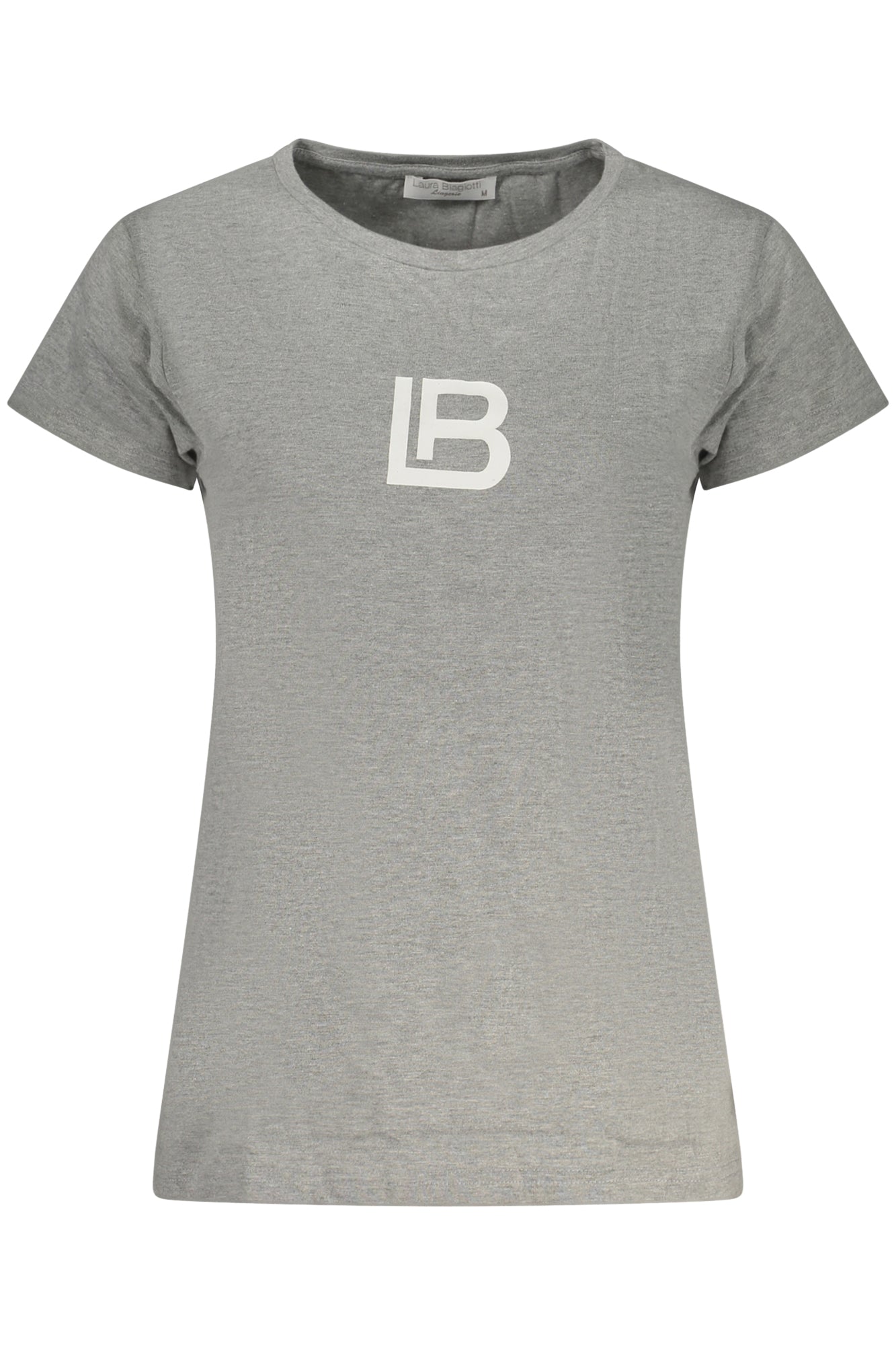 LAURA BIAGIOTTI WOMEN'S OUTFITTING T-SHIRT, GREY