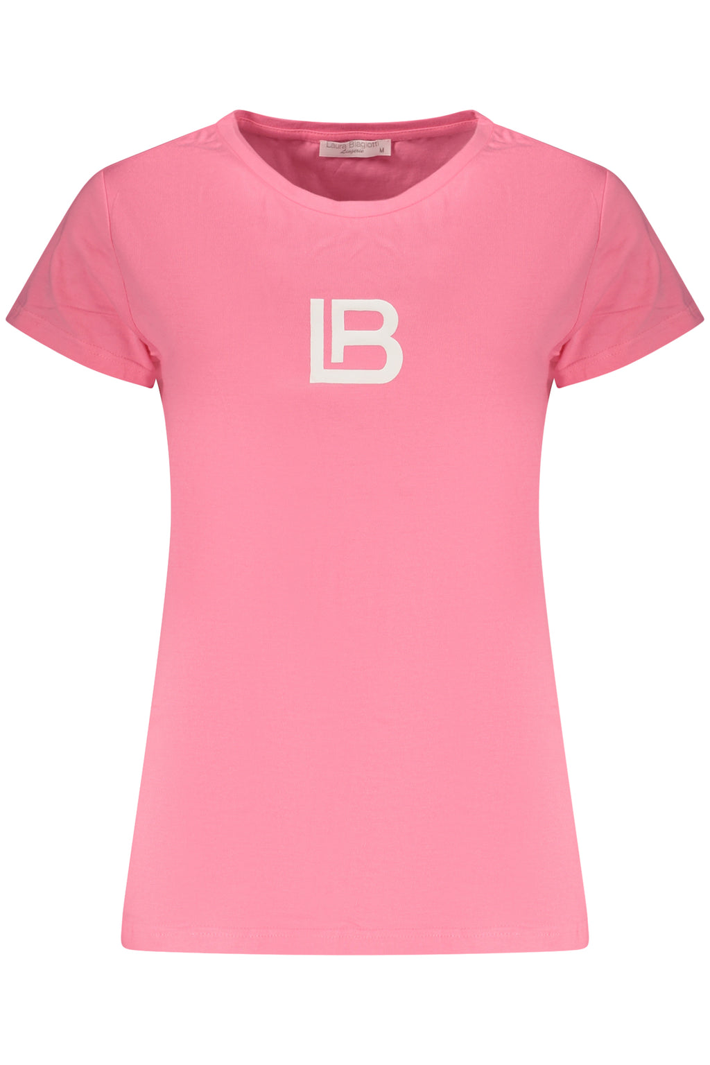LAURA BIAGIOTTI WOMEN'S PINK EXTERNAL T-SHIRT