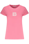 LAURA BIAGIOTTI WOMEN'S PINK EXTERNAL T-SHIRT