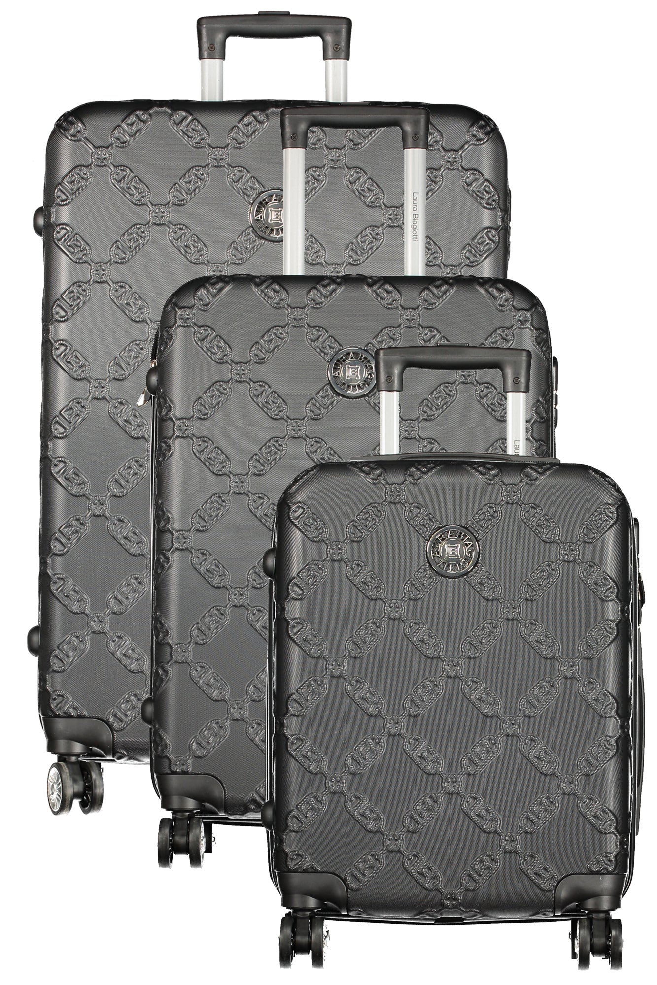 LAURA BIAGIOTTI LARGE TROLLEY WOMEN BLACK
