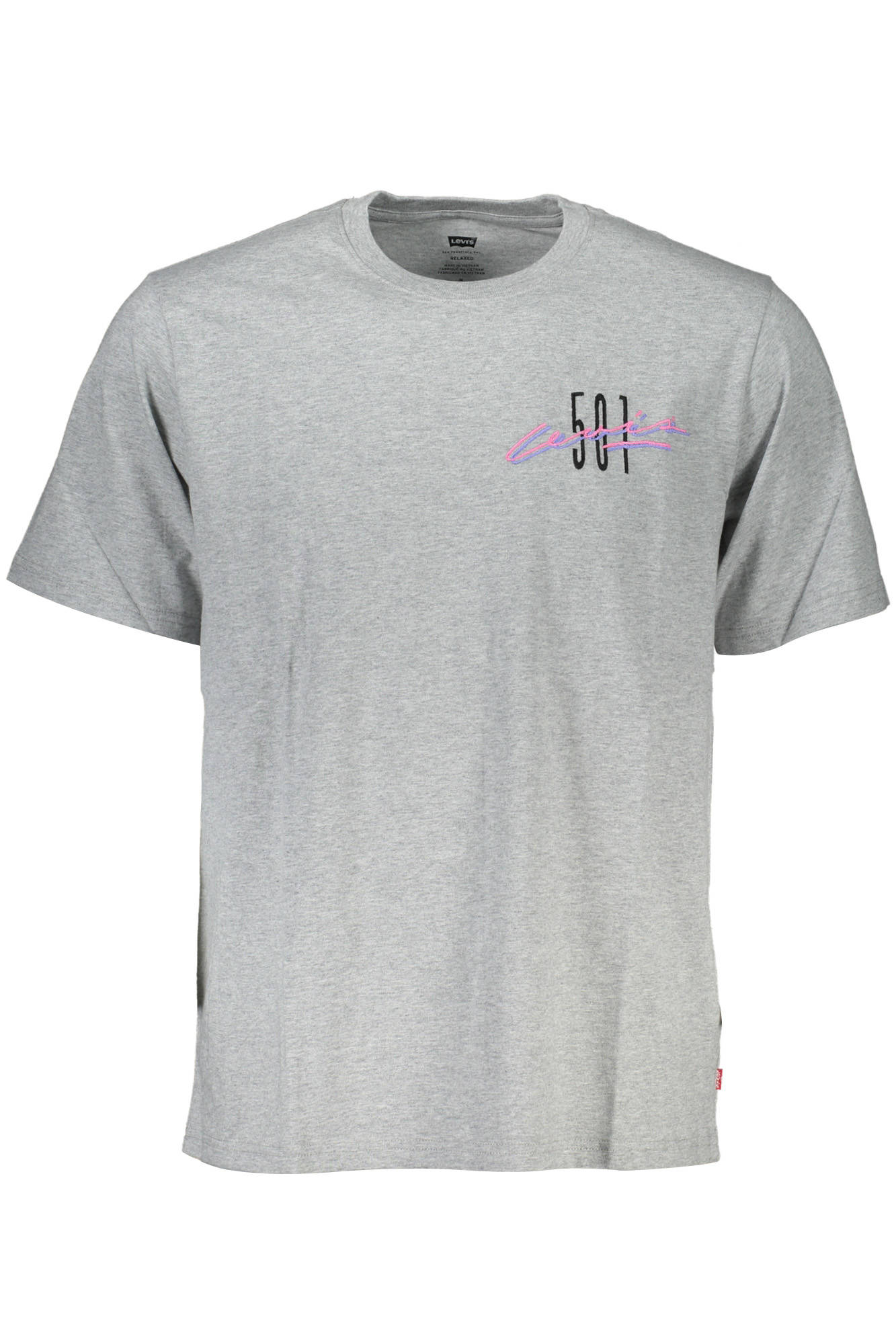 LEVI'S SHORT SLEEVE T-SHIRT MEN GREY