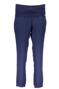 LIU JO BLUE WOMAN TROUSERS