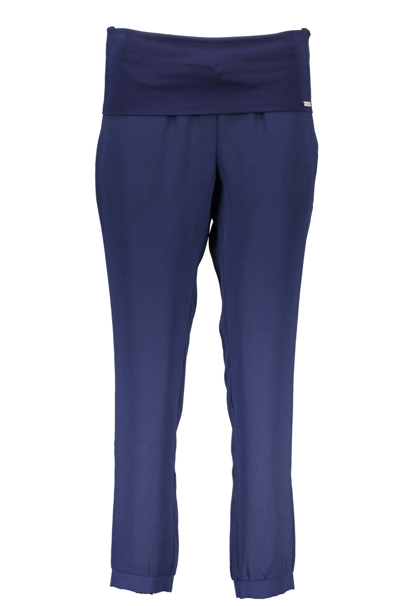 LIU JO BLUE WOMAN TROUSERS