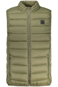MARINA YACHTING MEN'S GREEN SLEEVELESS JACKET