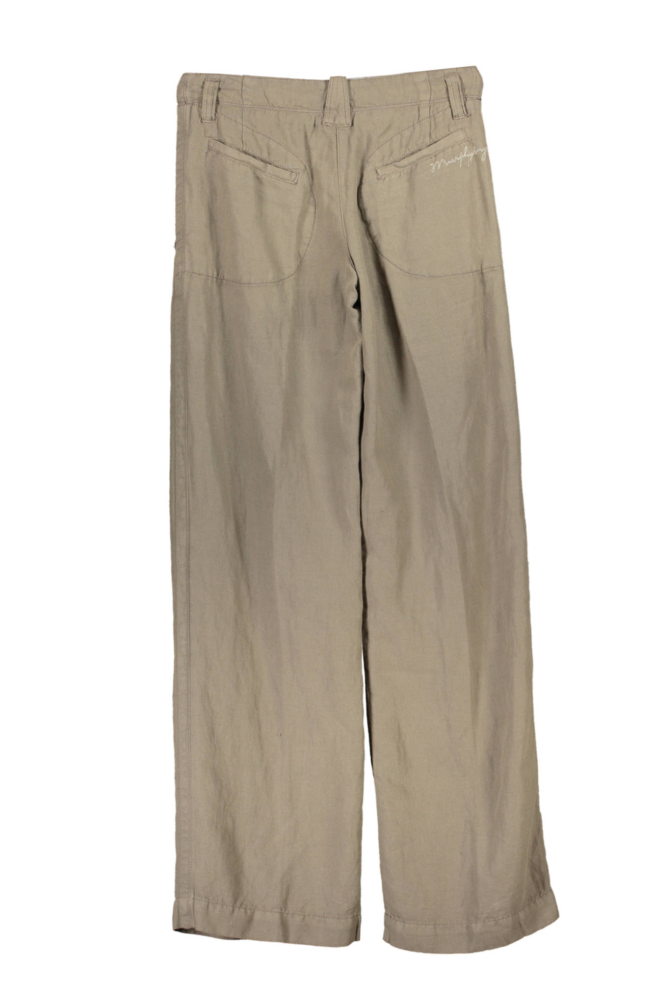MURPHY&NYE BROWN MAN TROUSERS