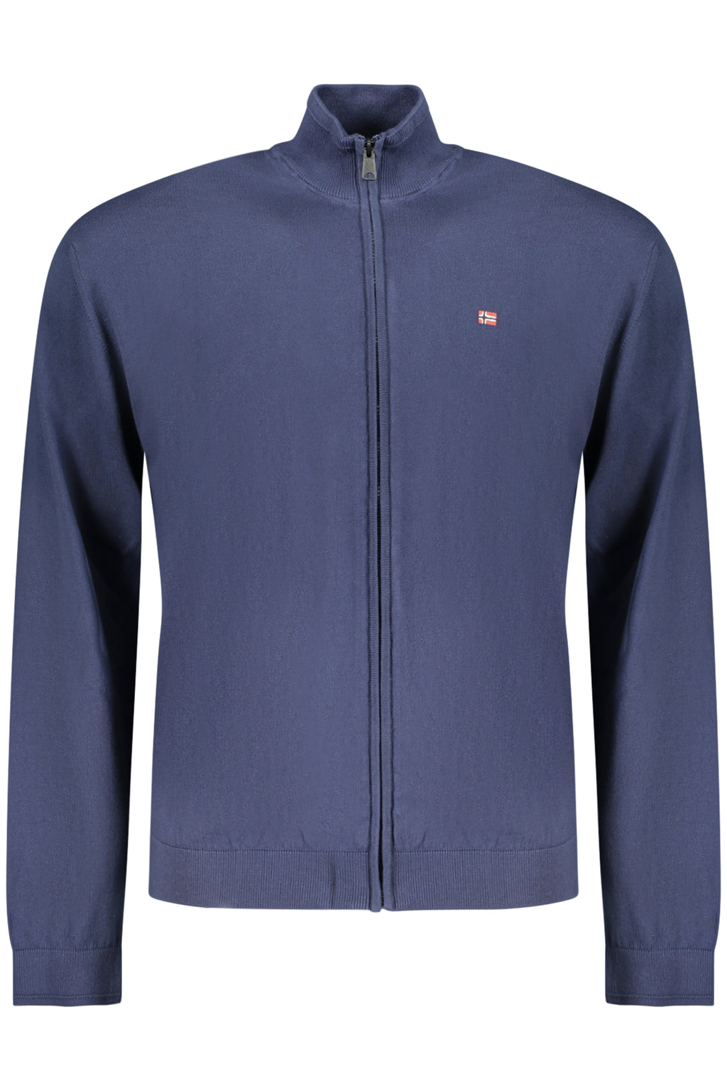 NAPAPIJRI MEN'S BLUE CARDIGAN