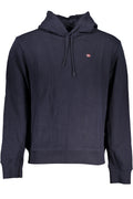 NAPAPIJRI MEN'S BLUE ZIP SWEATSHIRT