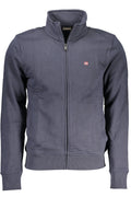 NAPAPIJRI MEN'S ZIP-UP SWEATSHIRT BLUE
