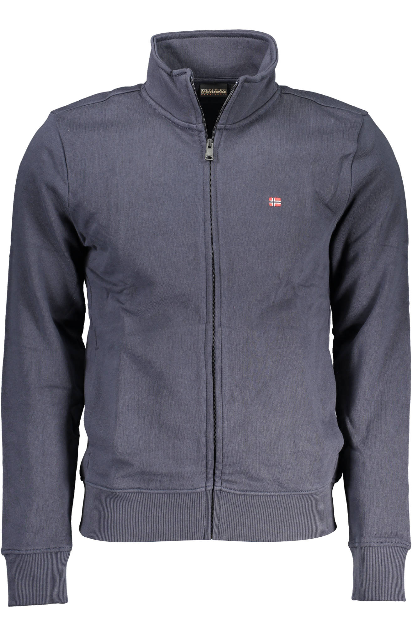 NAPAPIJRI MEN'S ZIP-UP SWEATSHIRT BLUE