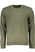 NAPAPIJRI GREEN MEN'S SWEATER