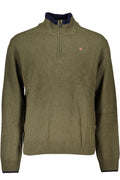 NAPAPIJRI GREEN MEN'S SWEATER