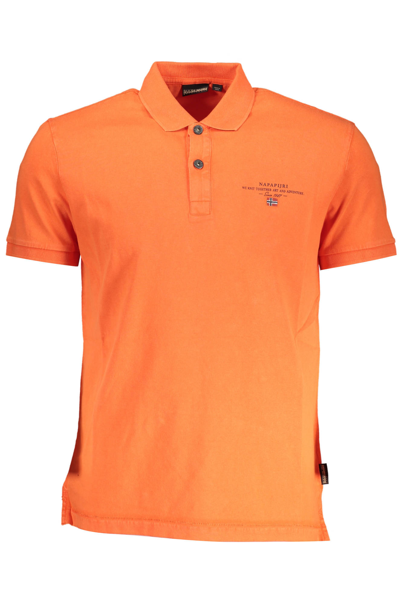 NAPAPIJRI POLO SHORT SLEEVE MAN RED