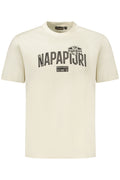 NAPAPIJRI MEN'S SHORT-SLEEVE T-SHIRT, BEIGE