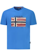 NAPAPIJRI SHORT SLEEVE T-SHIRT MEN BLUE