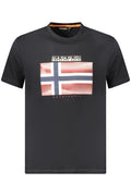 NAPAPIJRI SHORT SLEEVE T-SHIRT MEN BLACK